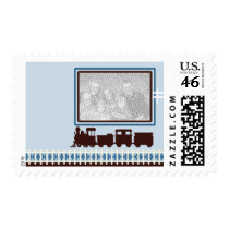 Choo Choo Postage Stamp