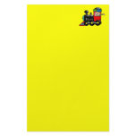 Choo-choo toy train driver personalized stationery