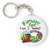 Choo Choo Train 1st Birthday Tshirts and Gifts Key Chains