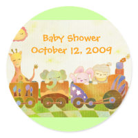 Choo Choo Train: Baby Shower Sticker sticker
