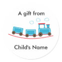Choo Choo Train Birthday Goodie Bag Labels stickers by artladymanor Choo Choo Train Birthday Goodie Bag Labels stickers