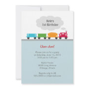 Choo Choo Train Birthday Party Invitation invitation