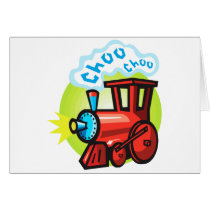 Choo Choo Train cards by cartshirt Choo Choo Train cards