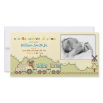 Choo Choo Train Photo Card