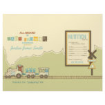 Choo Choo Train Popcorn Wrapper flyers