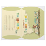 Choo Choo Train Puff Box Template flyers