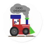 Choo Choo Train Round Sticker