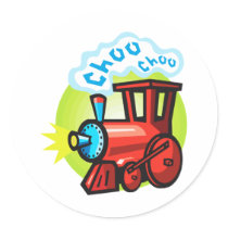 Choo Choo Train stickers by cartshirt Choo Choo Train stickers