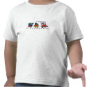 Choo Choo Train Toddler T t-shirts