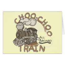 Choo-Choo Train Tshirts and GIfts cards