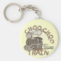 Choo Choo Train Tshirts and Gifts Key Chain