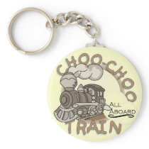 Choo-Choo Train Tshirts and GIfts Keychain