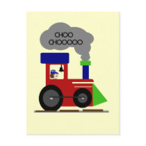Choo Choo Train tshirts and Gifts Post Cards