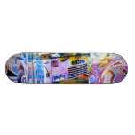 Chool School bus San Francisco streets graffiti skateboards