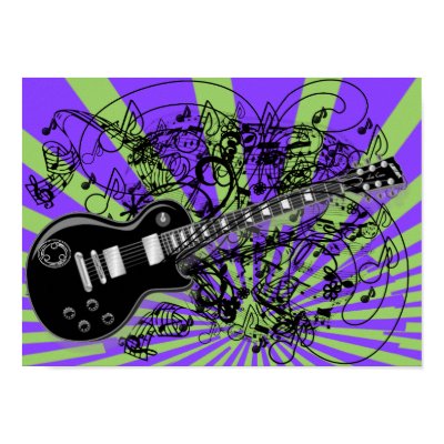 Choose any color background-Guitar... - Customized Posters by samack