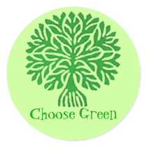 Choose Green Sticker by elenaind Choose Green Sticker