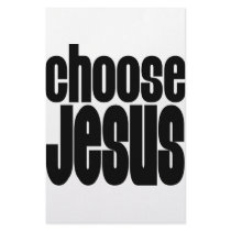 Choose Jesus Stationery Paper