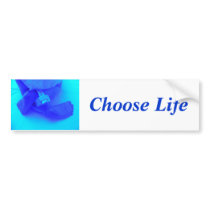 Choose Life Bumper Sticker bumper stickers by mftmom Choose Life Bumper Sticker bumper stickers