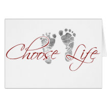 More choose life greeting card Zazzle Cards gift ideas choose life greeting card Zazzle Cards
