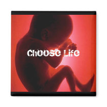 Choose Life Refrigerator Magnets