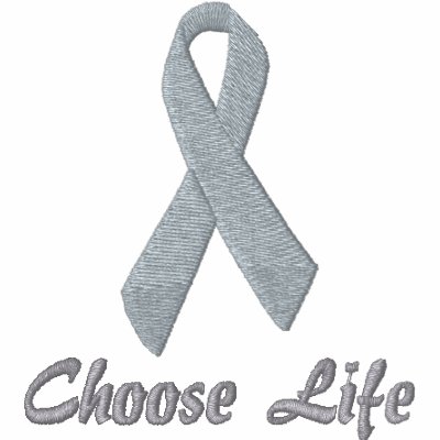 Choose Life, Pro-Life Jacket, Pink and Blue Ribbon by cutencomfy