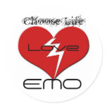 Choose Life Stickers