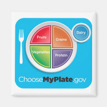 Choose My Plate Magnet