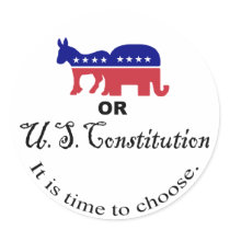 Choose the Constitution Sticker