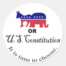 Choose the Constitution Sticker