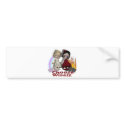 Choose Wisely Angel Devil Girls bumper stickers