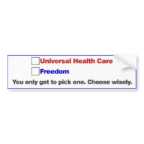 Choose Wisely bumper stickers