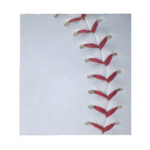 Choose Your Color Baseball - Softball Memo Pads