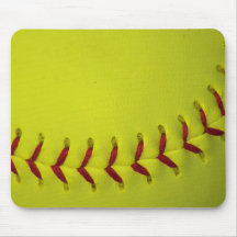 Choose Your Color Baseball - Softball Mousepad