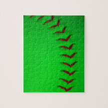 Choose Your Color Baseball - Softball Puzzle
