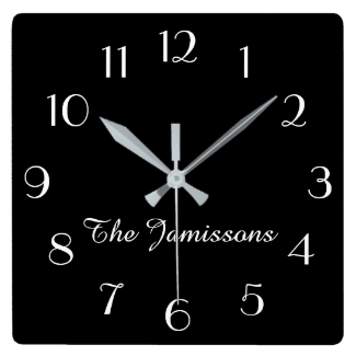 CHOOSE YOUR COLOR, Clock, Personalized