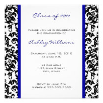 Choose Your Own Color Graduation Invitations invitations