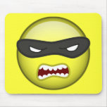 Choose Your own Ninja Smilie Mouse Pad