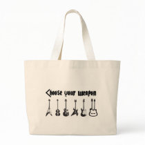Choose Your Weapon Canvas Bag
