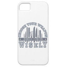 Choose Your Weapon custom iPhone 5 case-mate
