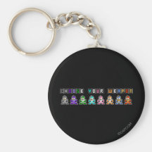 Choose Your Weapon Key Chains
