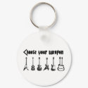 Choose Your Weapon keychains by RAWRoutloud Choose Your Weapon keychains