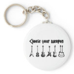 Choose Your Weapon keychains