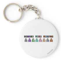 Choose Your Weapon Key Chains