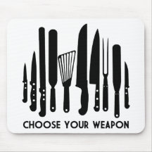 Choose Your Weapon Mouse Pads