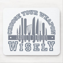 Choose Your Weapon mousepad
