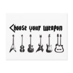 Choose Your Weapon Post Cards