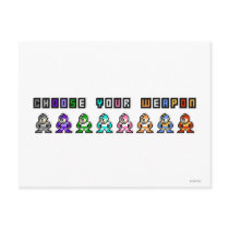 Choose Your Weapon Postcard