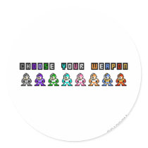 Choose Your Weapon Sticker