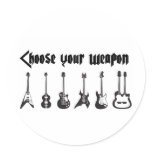 Choose Your Weapon stickers