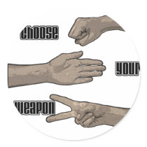 choose your weapon stickers